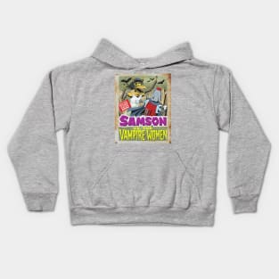 Mystery Science Rusty Barn Sign 3000 - Sampson vs Vampire Women Kids Hoodie